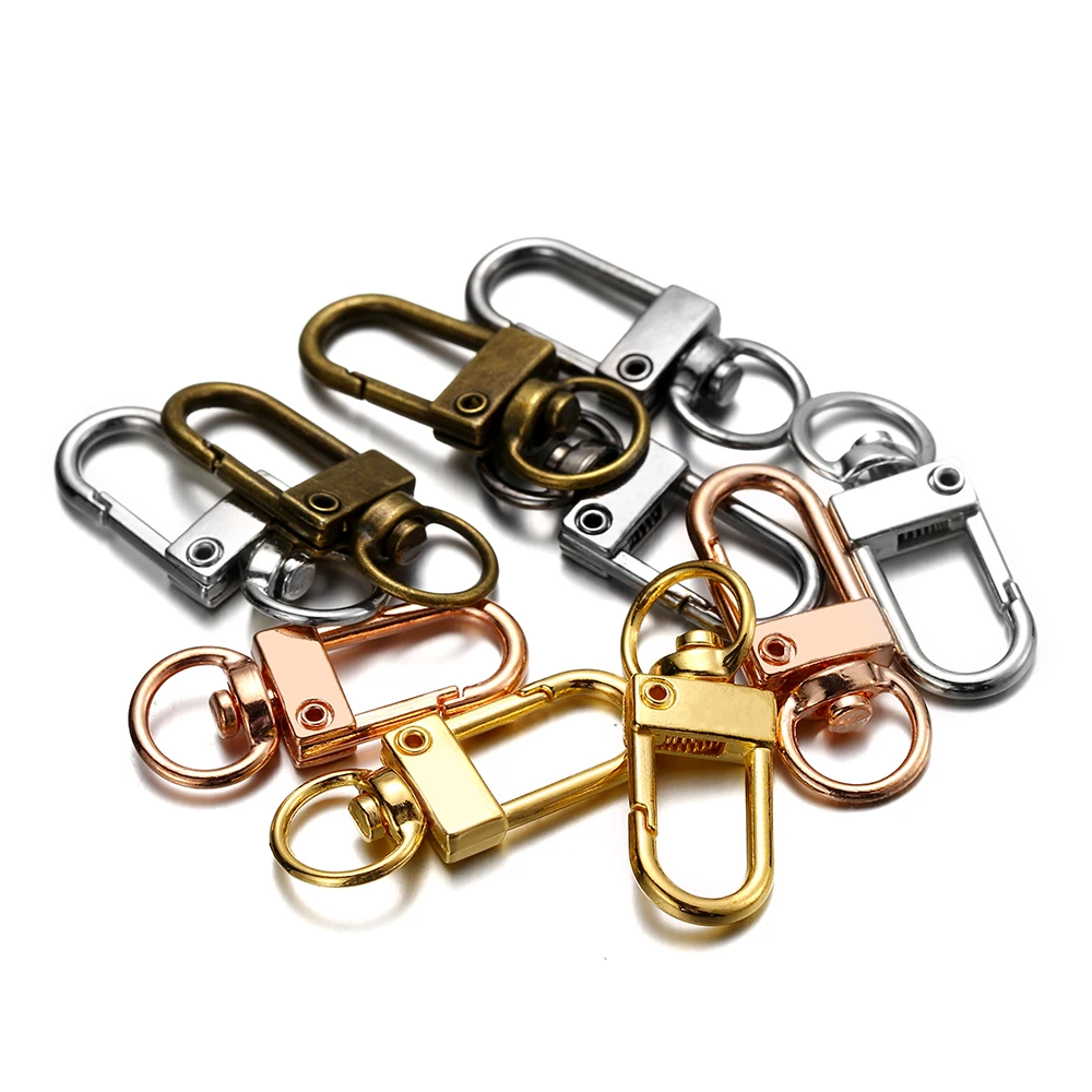 Alloy Snap Lobster Clasp Hooks for DIY Jewelry and Accessories (10-Pack) Wholesale