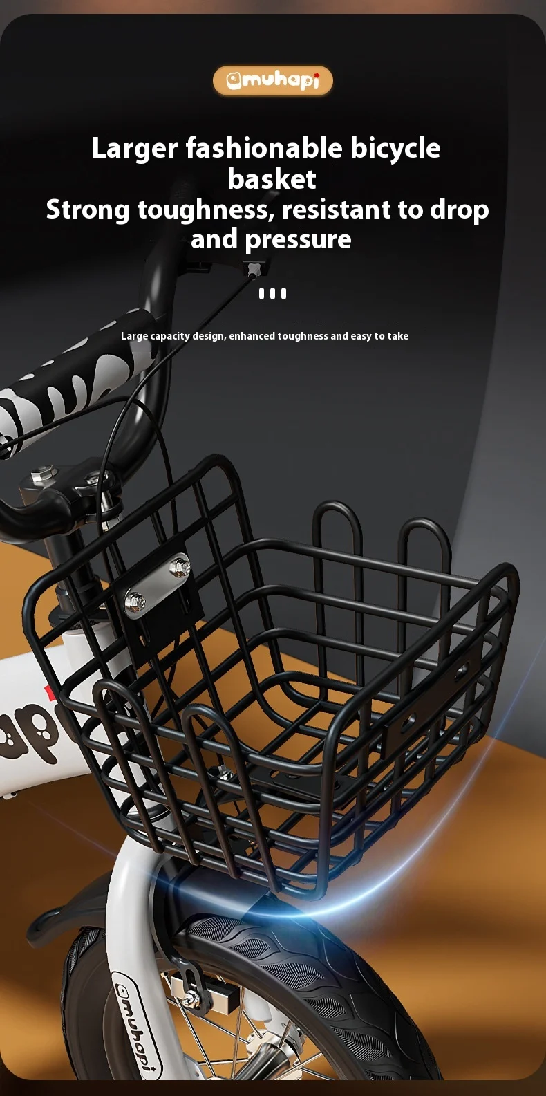 Bicycle2-8Years Bicicleta con ruedas auxiliares para bicicleta con pedales de 12-20 pulgadas