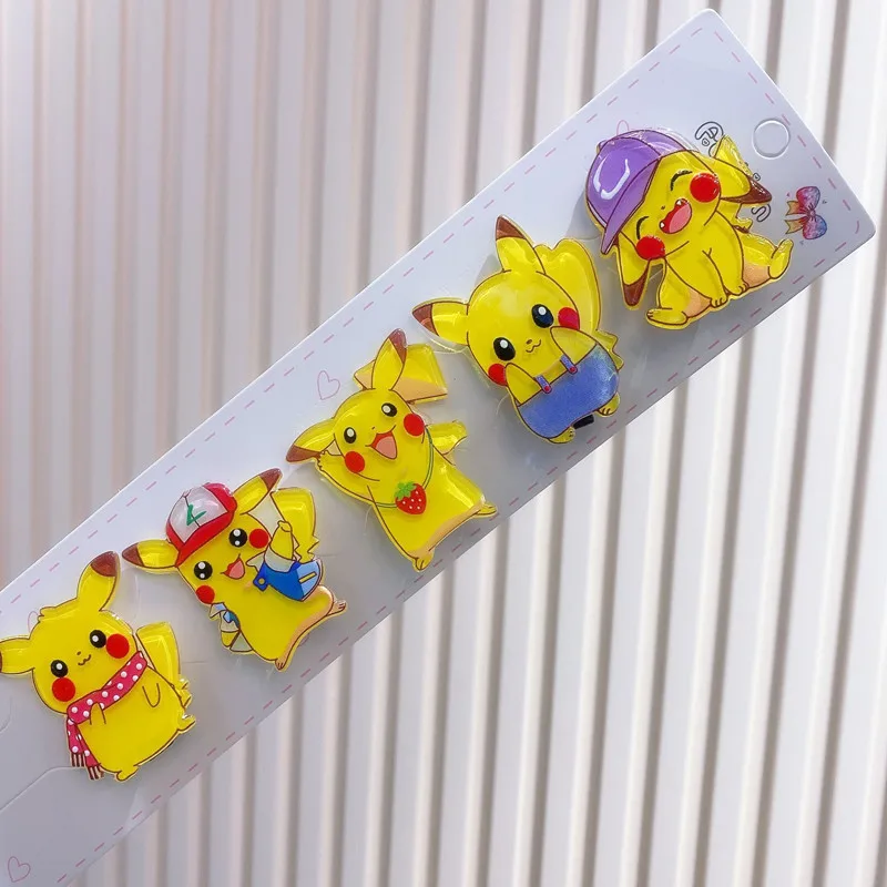 Pokemon Pikachu kawaii [Hair Clip] Set of 2 bangs direct from Japan yellow