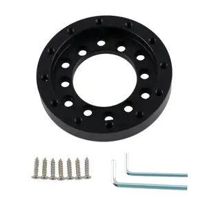 73MM Steering Wheel Adapter Plate for Logitech G25 G27 24 Hole13 14  Steering Wheel Adapter PCD Racing Car Game Modification