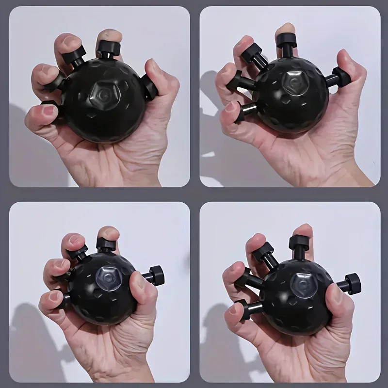 Hand Strengthener Finger Trainer Finger Strength Trainer Hand Grip Trainers Hand Grip Exerciser Hand Exerciser Hand Trainer 1-4pcs Eagle Claw Finger Strength Training Ball Hand Training Grip Power Workout Decompression Finger Press Fitness Equipment