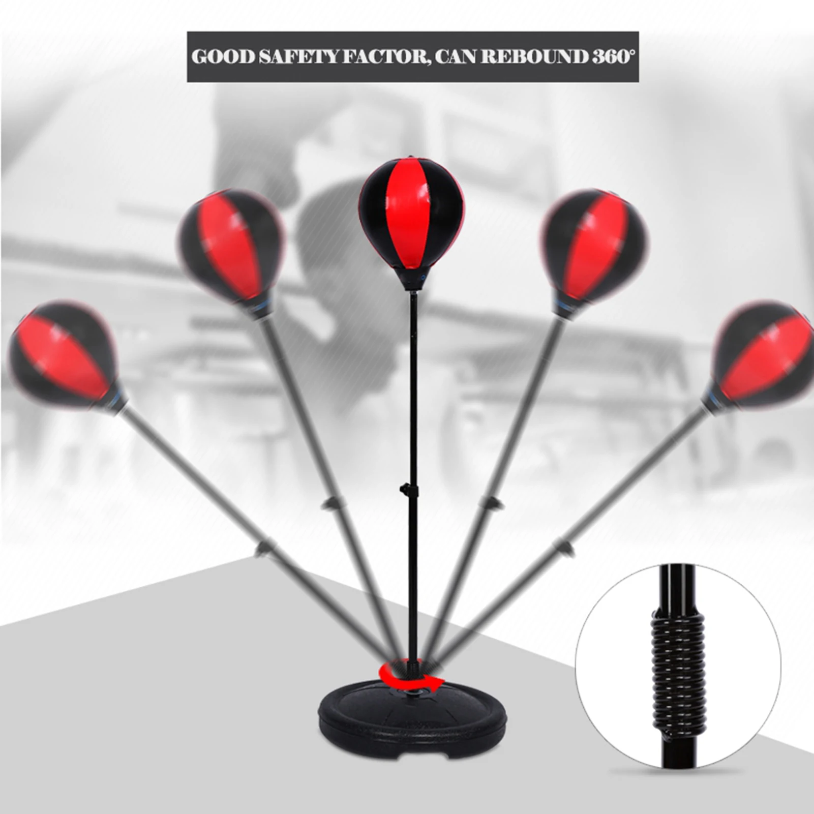Kids Adjustable Punching Ball Set 2