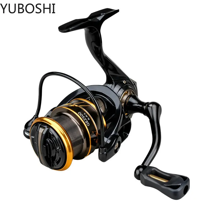 Newest 1500-3500 MH-Series Saltwater/Freshwater Spinning Wheel 13+1BB  Gapless EVA Grip Fishing Reel Pesca - AliExpress