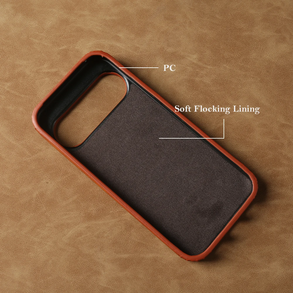 Luxury Magnetic Leather Case - Premium Full Protection Magsafe Shockproof Cover