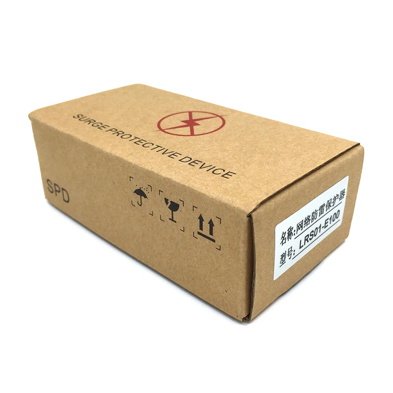 Surge Protective Device for Network Camera CCTV Video SPD 100M IPC RJ 45 Lightning Protection