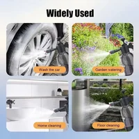 2L Hand Pump Foam Sprayer Pneumatic Washer Foam Snow Foam High Pressure Car Wash Spray Bottle for Car Home Cleaning 5