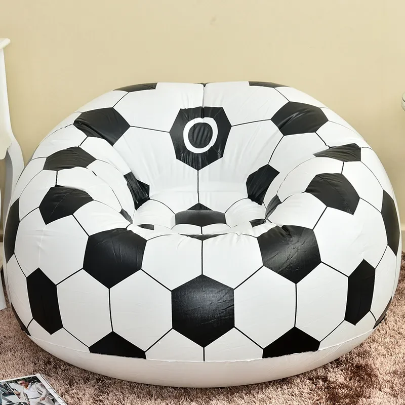 Inflatable Sofa Outdoor Inflatable Sofa Football Air Recliner Basketball Bean Bag Sofa Outdoor Garden Inflatable Office Sofa