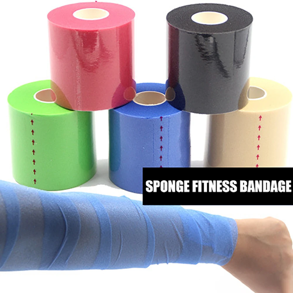 SportsPreWrapBandageSelfadhesiveElasticBandageElbowKneeSponge