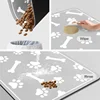 Absorbent Pet Feeding Mat Waterproof Quick Dry Placemat for Dog Cat Food Water Bowls with Non-Slip Rubber Backing 3