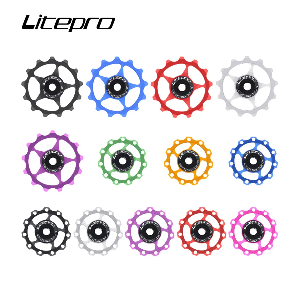 Litepro 11T 13T алюминиевый сплав задний переключатель передач металлический стальной
