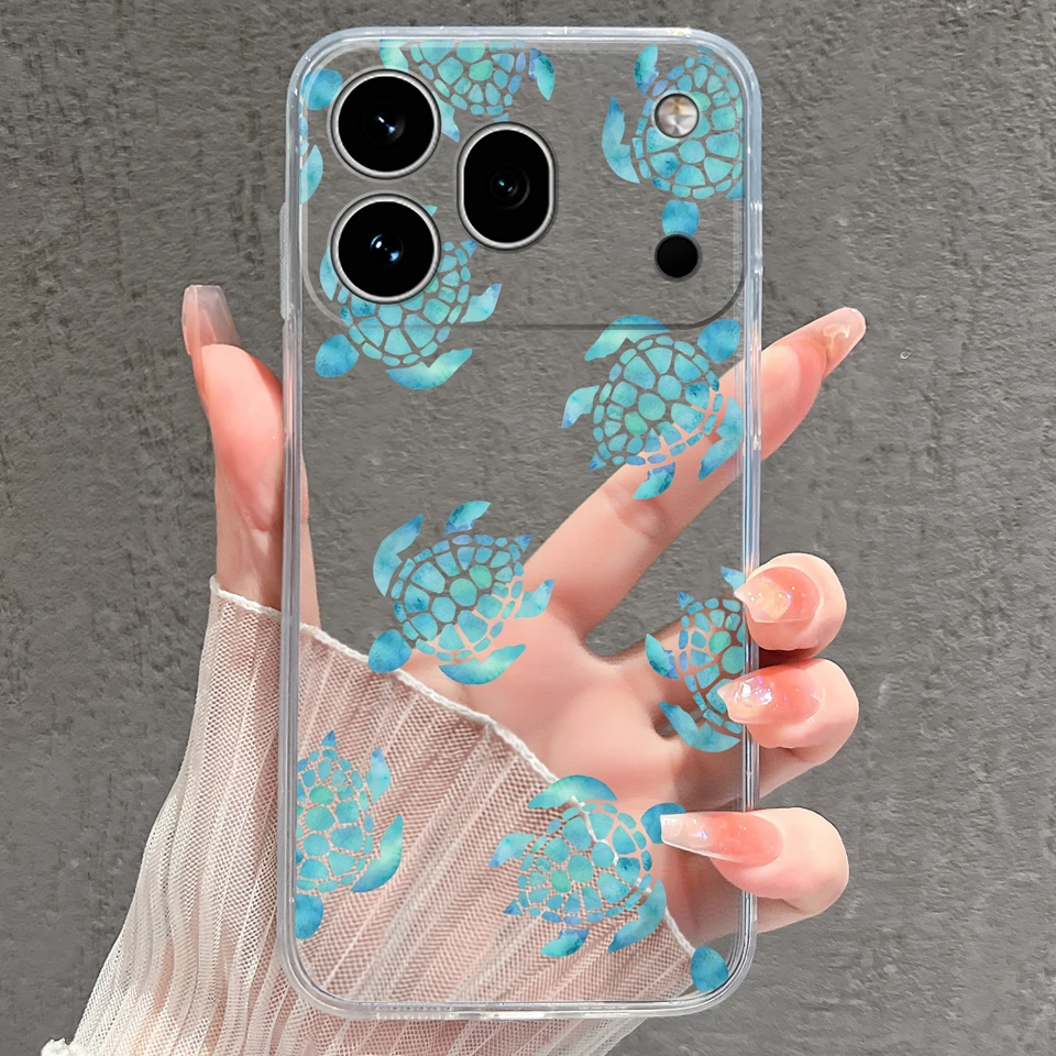 Cute Little Prince Anti-Slip Durable Transparent Phone Case - Silicone TPU Protective Shell