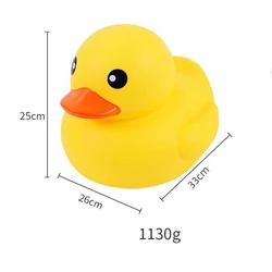 Giant Yellow Rubber Duck Family Set - Fun Bath and Pool Party Toys (Giant)