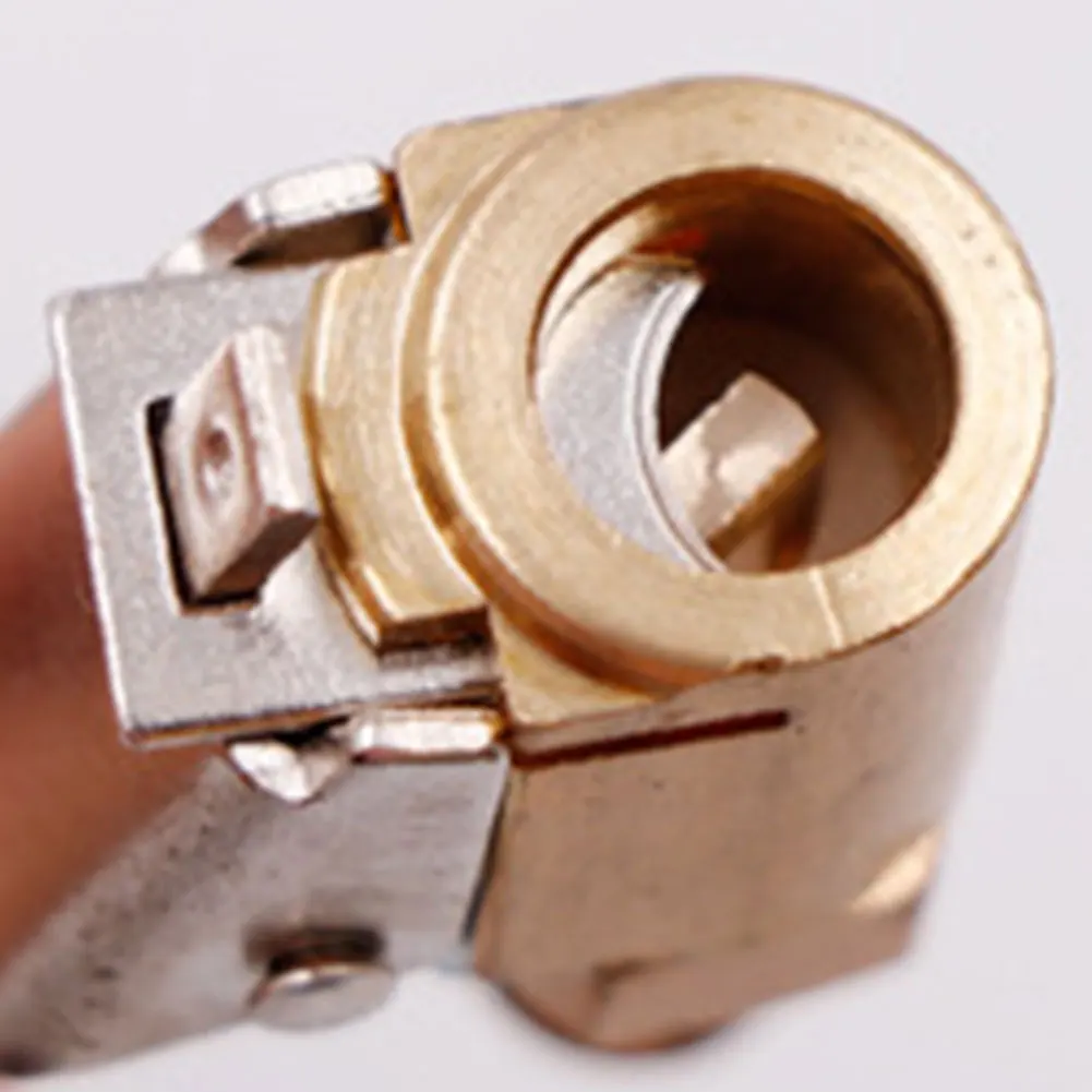 Car Tire Air Chuck 6/8mm Inflator Pump Valve Connector Car Truck Air Pump Chuck Clamp Connector Adapter for Inflatable Pump