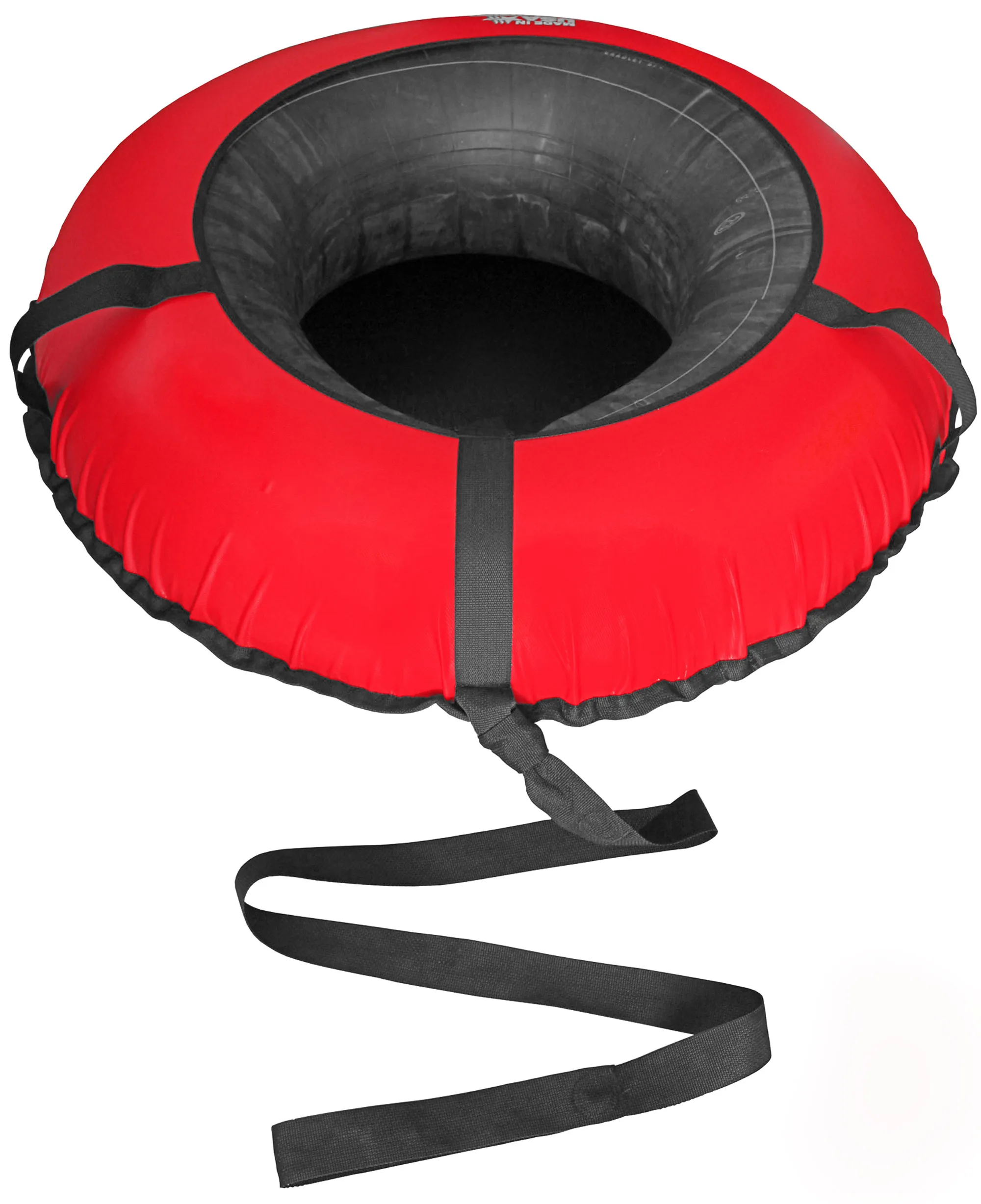 Durable Inflatable Snow Tube For Winter Sports Snow Sled Rubber Bottom Inflatable Tubing