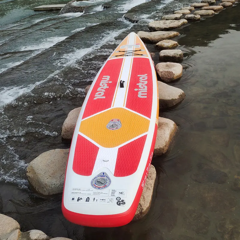 Dual air chamber race 12.6 Sup board safety stand up paddle