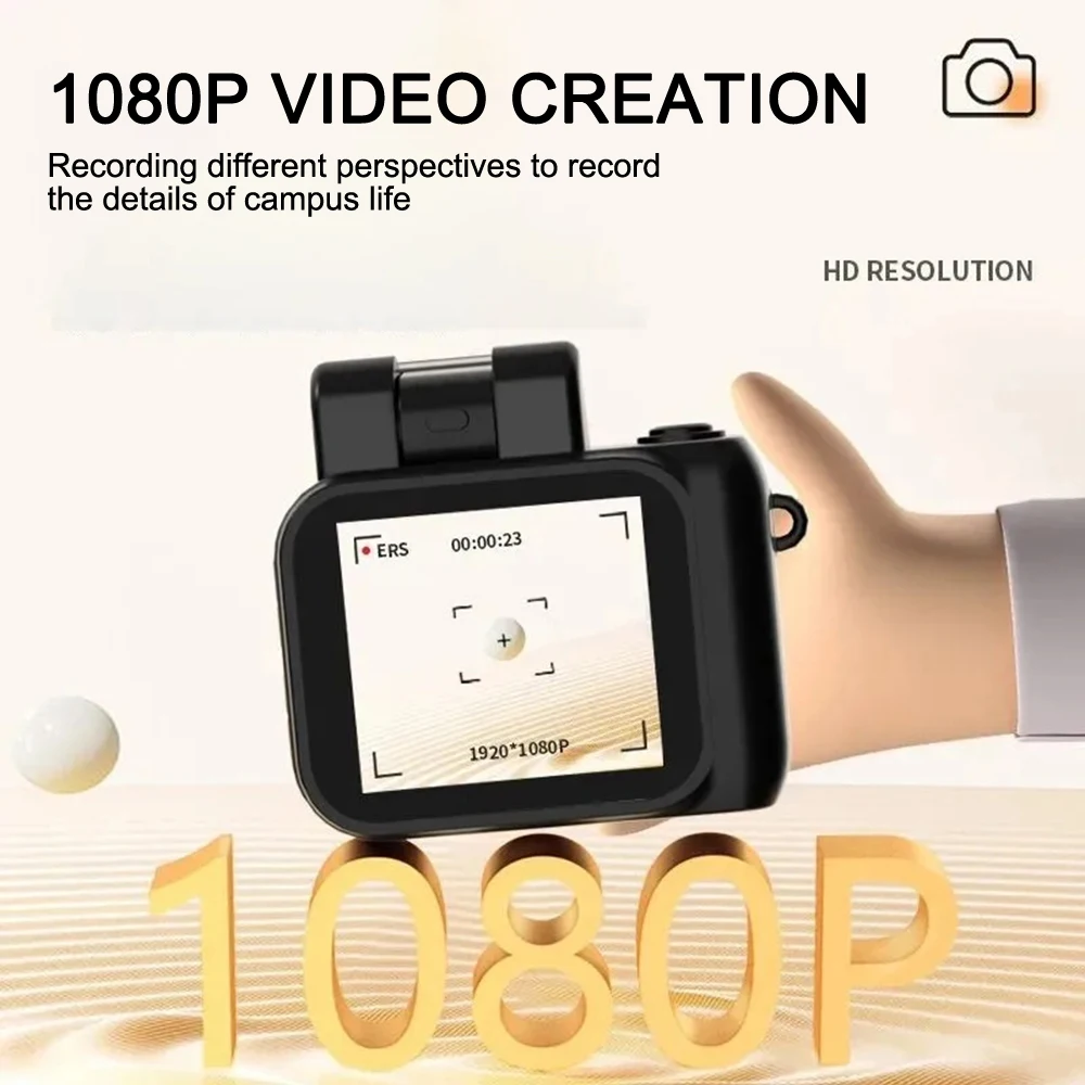 Description Picture 6 of itemNew Monoreflexes Style Mini Camera CMOS With Flash Lamp And Battery Dock Portable Video Recorder DV 1080P With LCD Screen