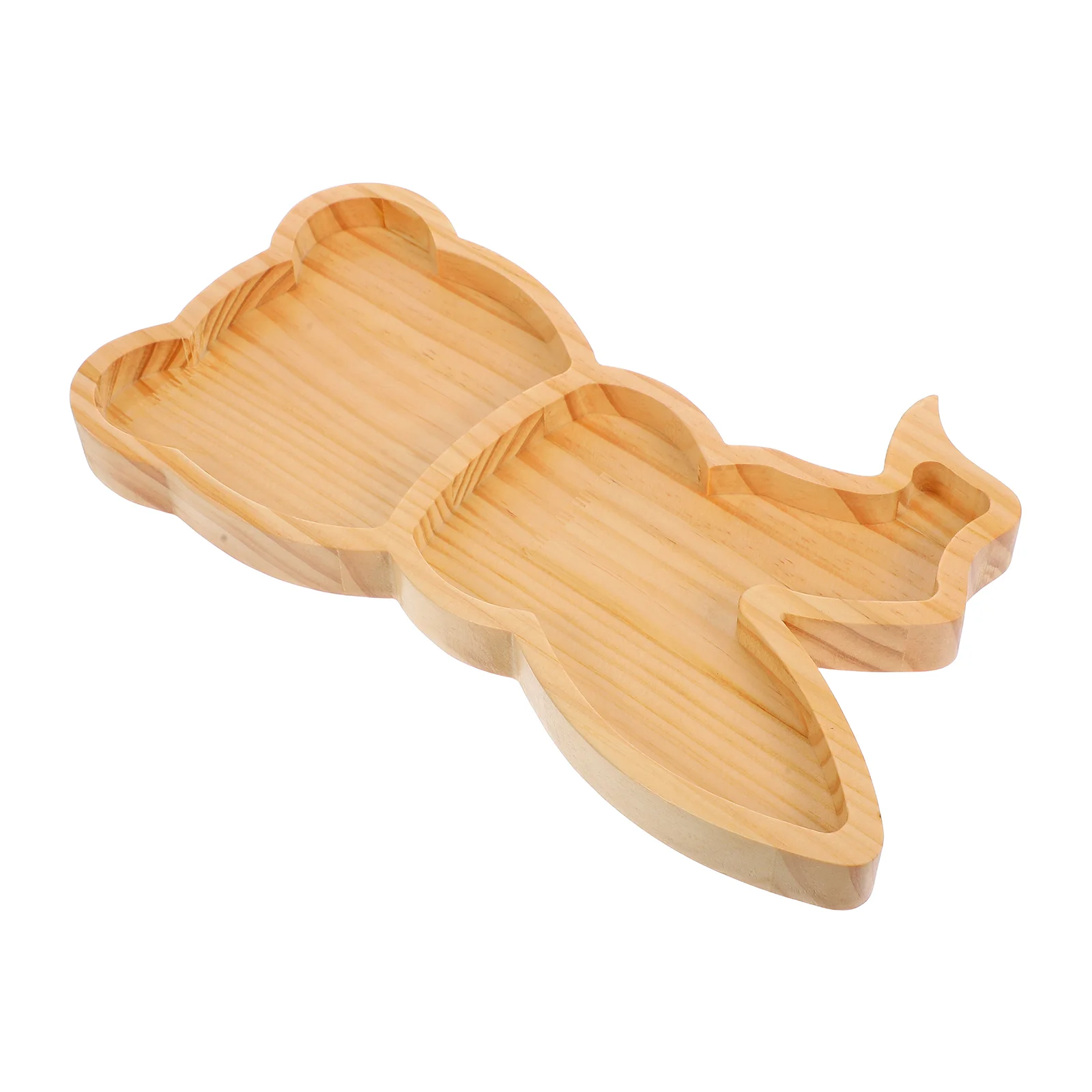 Rabbit Shape Plate Tray Easter Serving Appetizer Animal Shaped Charcuterie Board 4