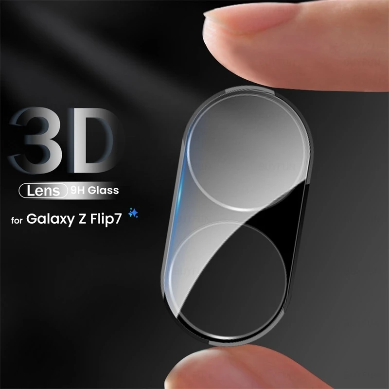 3D Curved Tempered Glass Camera Protector for Samsung Galaxy Z Flip