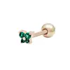 New Fashion Shinny Butterfly Studs Earring for Women Girl Copper Ear Bone Nail Daily Wear Jewelry Birthday Gifts 5