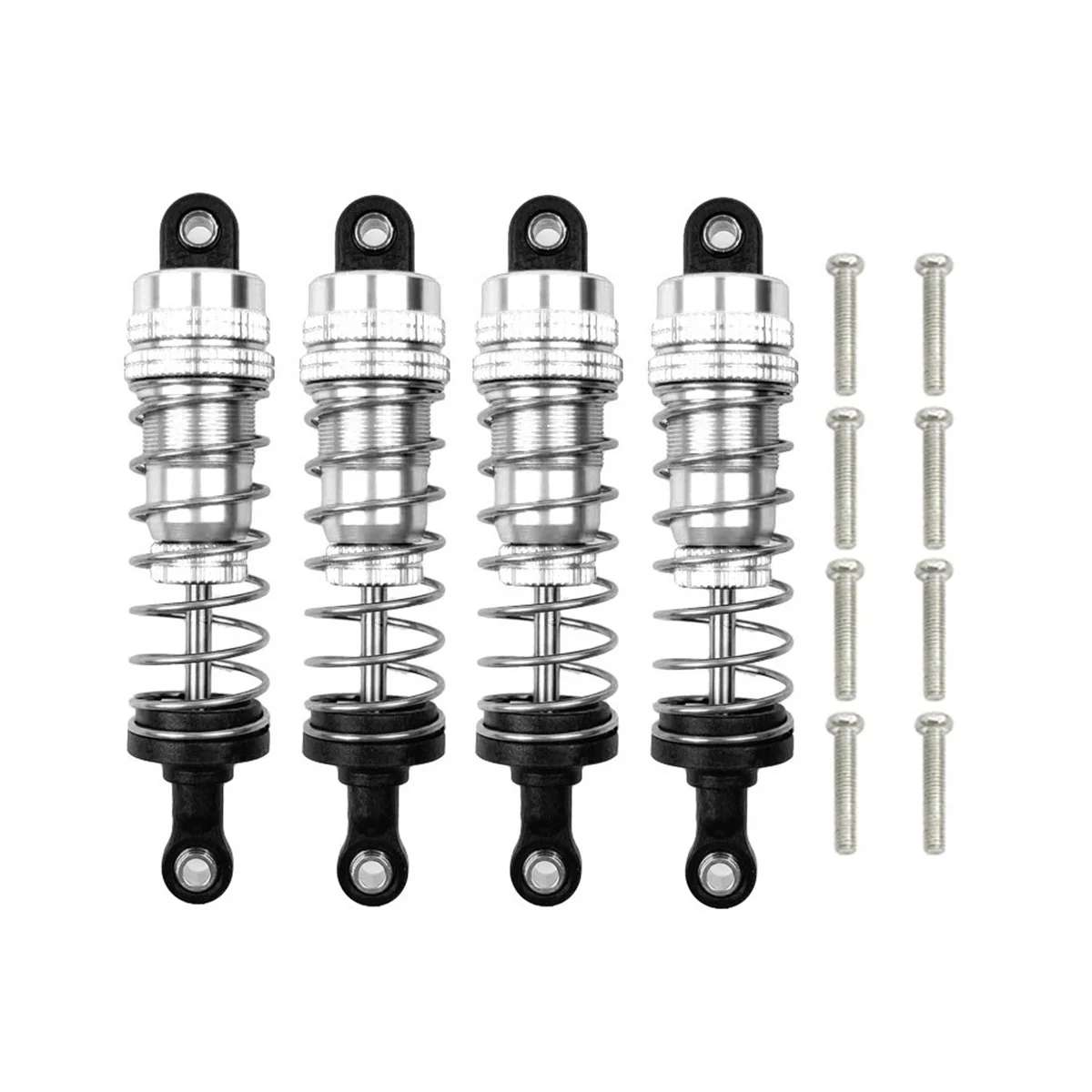 

4Pcs Metal Front and Rear Oil Damper for H16 16207 16208 16209 16210 1/16 RC Car Upgrades Parts,7