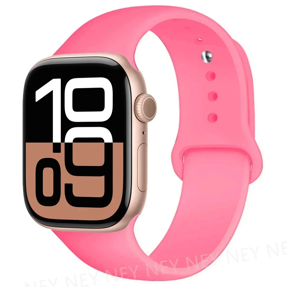 Premium Silicone Sport Watch Band - Versatile Waterproof Strap