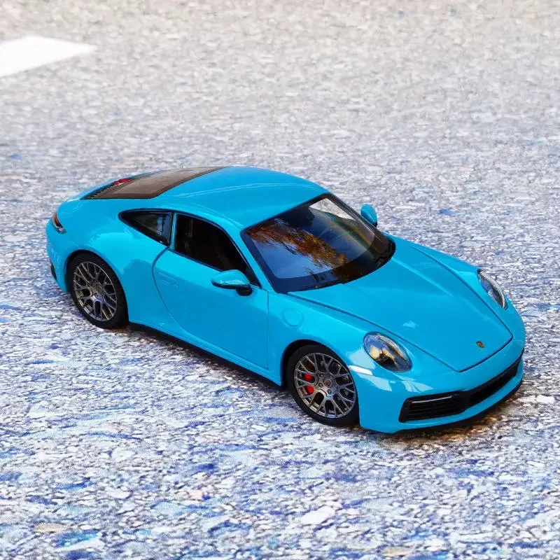 WELLY 1:24 Porsche 911 Carrera 4S Alloy Car Diecasts & Toy Vehicles Car Model Miniature Scale Model Car Toys 3