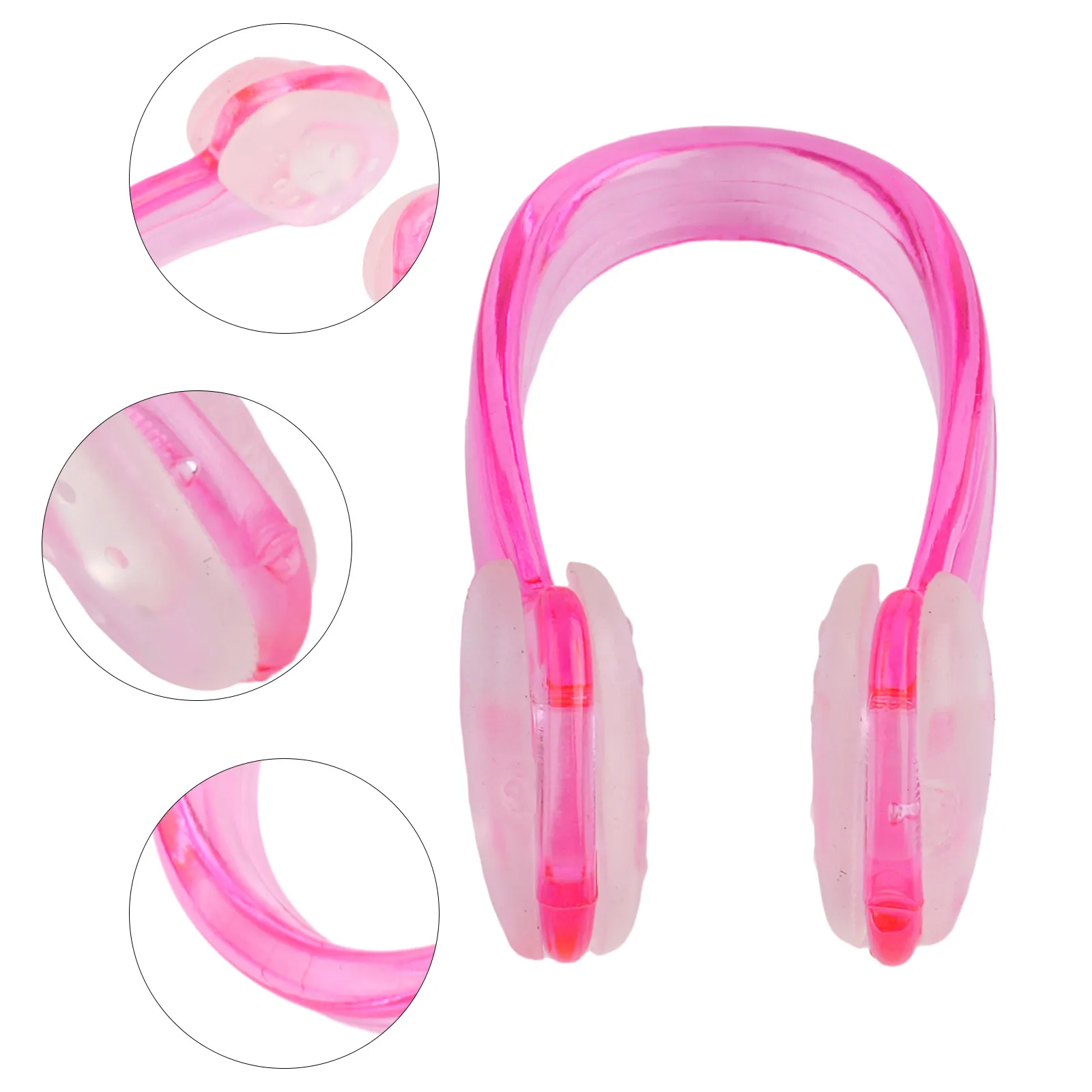 

Hot Sale Soft Silicone Nose Clip Adult Children Swimming Waterproof Nose Clip Reusable Safety Nose Clamp Swimming Accessories