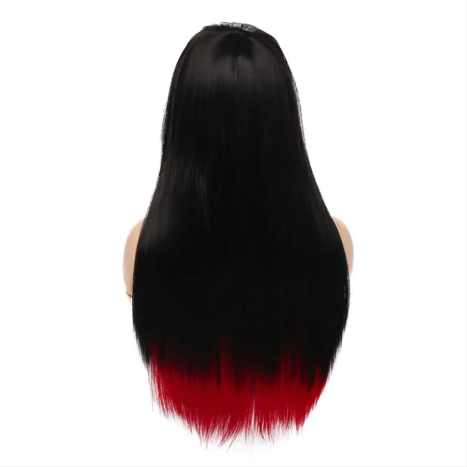 Long Red Black Straight Synthetic Wig with Side Bangs for Halloween 14 S028163ceb9944c758febb04fd4e69a93q Long Red Black Straight Synthetic Wig with Side Bangs for Halloween