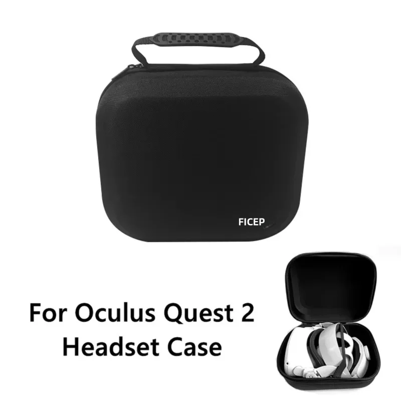 Oculus Quest 2/Pico 4 케이스용 가방 휴대용 박스 VR 헤드셋 여행용 운반 케이스 Oculus Quest2용 하드 EVA 보관함 가방