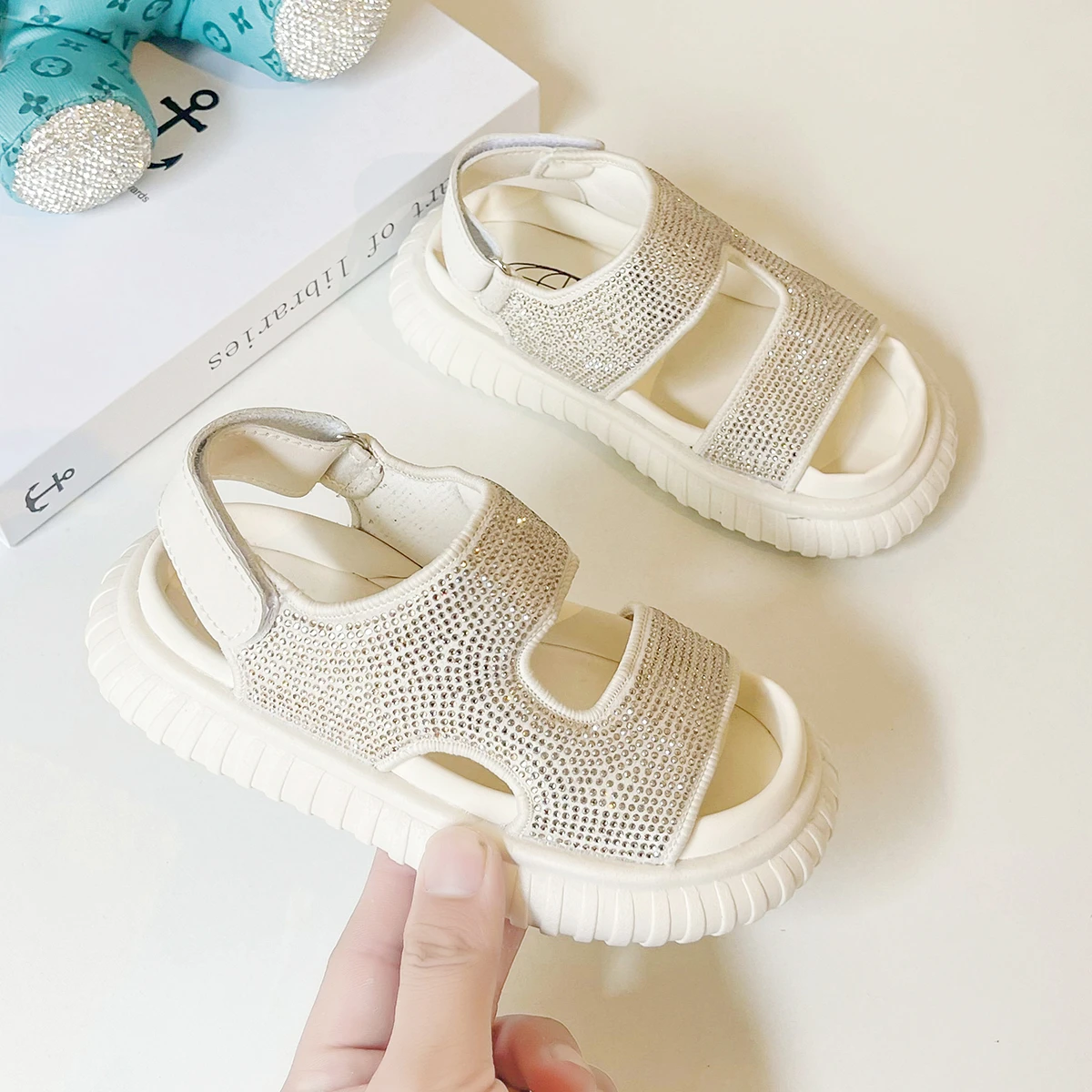 Girls Summer Sandals Non Slip Beach Shoes