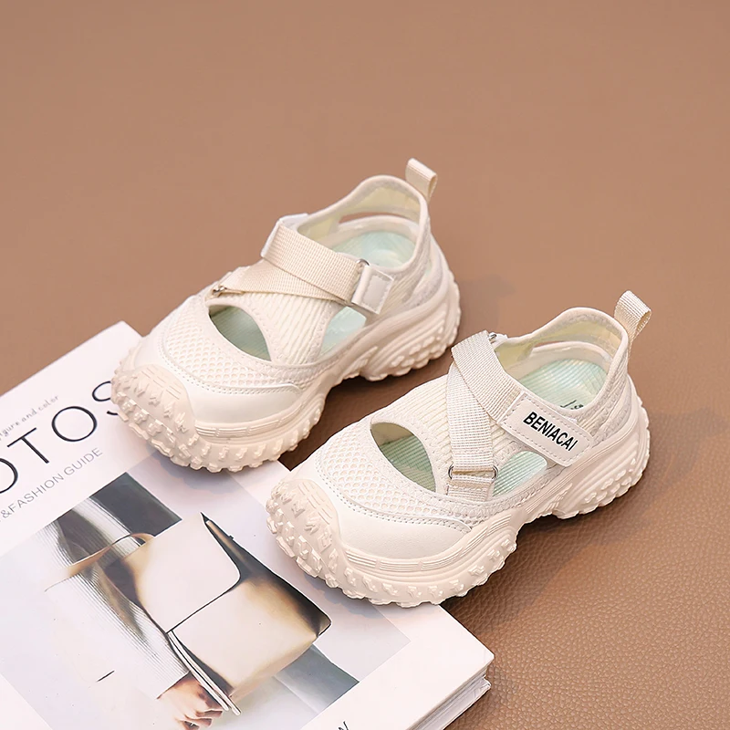 Kids Chunky Sports Sandals Non Slip Summer Shoes