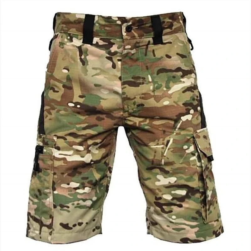 Men's Summer Military Tactical Shorts Special Forces Wear-resistant Training Pants Men's Outdoor Mountaineering Five-point Pants