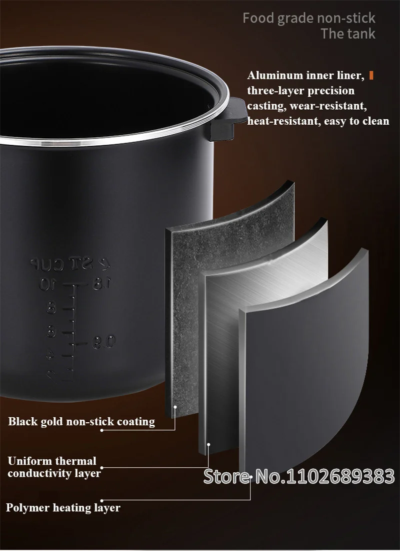 8L Large Capacity Electric Pearl Pot for Business Tapioca Pearl Cooker Milk Bubble Tea Maker Commercial S0281c54f37844260a04ede0080fccca5J