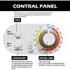 Compact Dryer 13.2 lbs Load Volume 110V 1500W Portable Clothes Dryer 3.5 cu.ft. Stainless Steel Tub, 4 Drying Modes 2