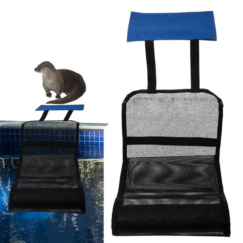 

Animal Saving Escape Ramp Oxford Cloth Pool Frog Floating Ramp Accessories For Pool Fabric Animal Saving Escape Animal Rescue