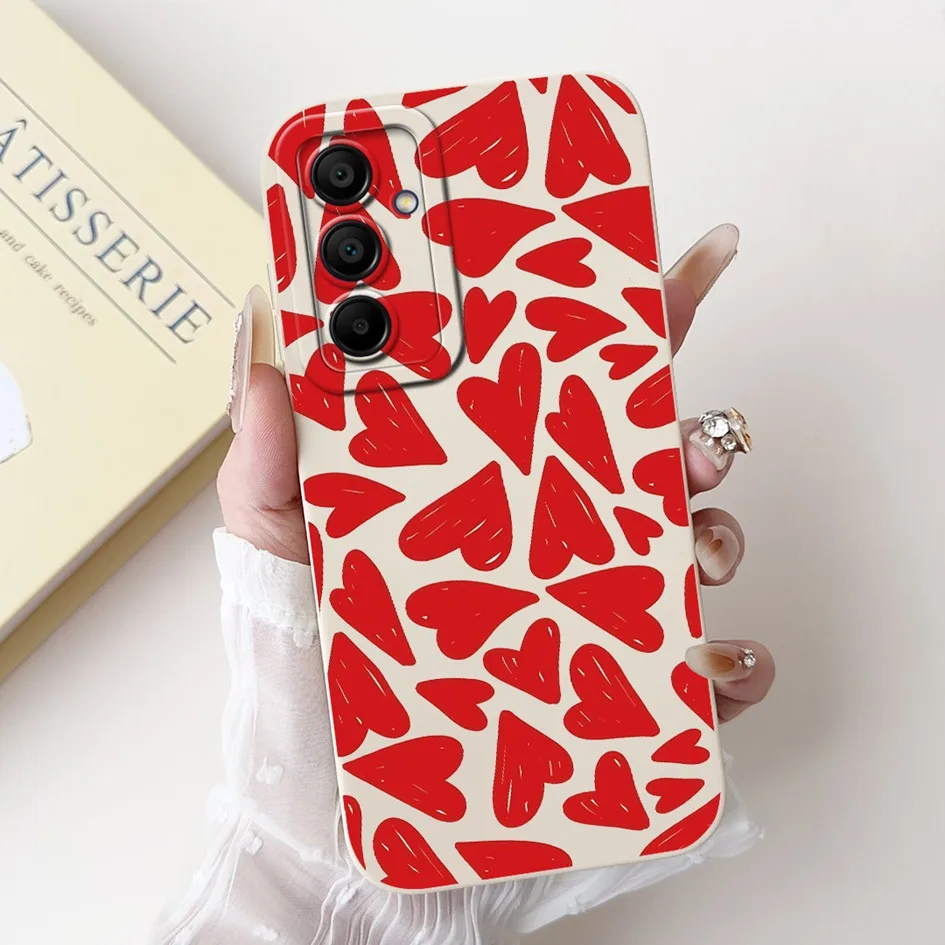 Silicone Flower Bowknot Soft TPU Case for Samsung Galaxy A16 5G
