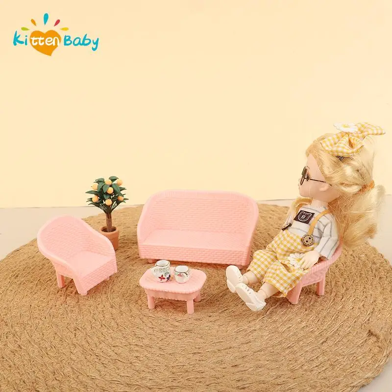 

Новинка 1/12, модный кукольный домик, чайный столик, стул, диван, набор, кукольный домик, мебель для гостиной, украшение, аксессуары для кукольного домика