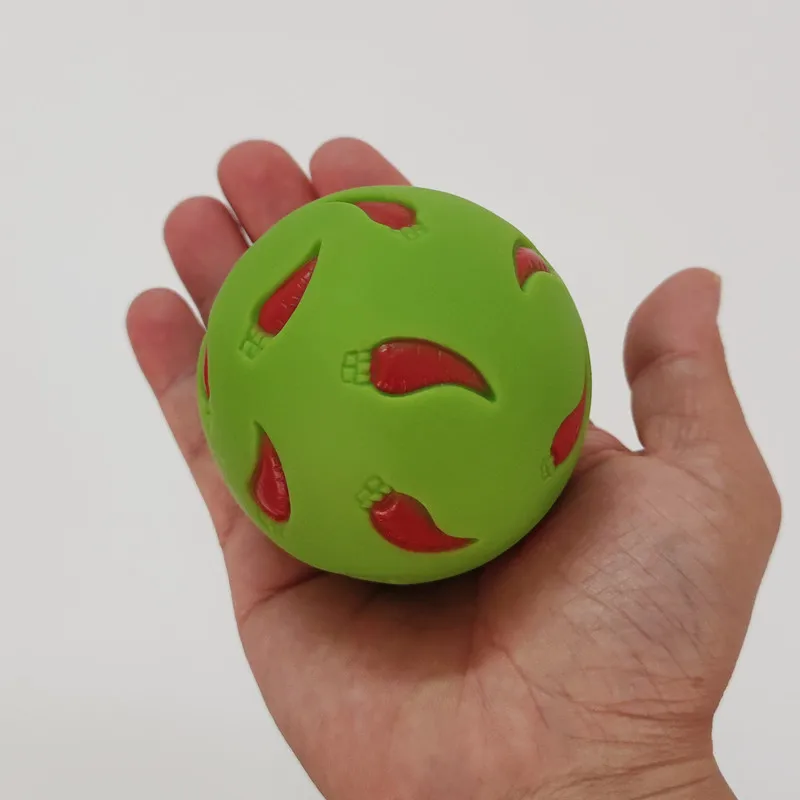 Rabbit Treat Ball Pet Slow Feeder Interactive Bunny Toy Snack Toy Ball Bite Resistant Feeding Toys Kitty Guinea Pig Cat Supplies