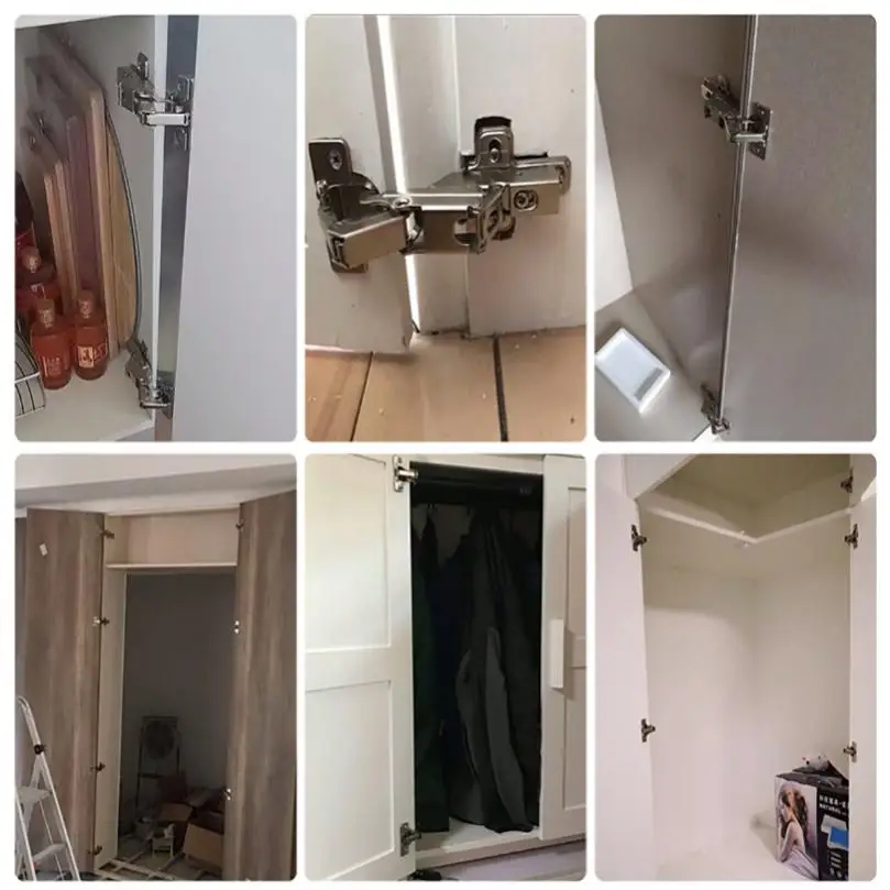 Cabinet Door Hinges 45/90 Degree with Hydraulic Damper cabinet door hinges furniture hinge cabinet hinges
