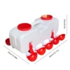 10KG Self Filling Automatic Chicken Waterer with 10 Cup Poultry Dispenser Waterer Chicken Waterer Feeder for Pigeon Duck Goose