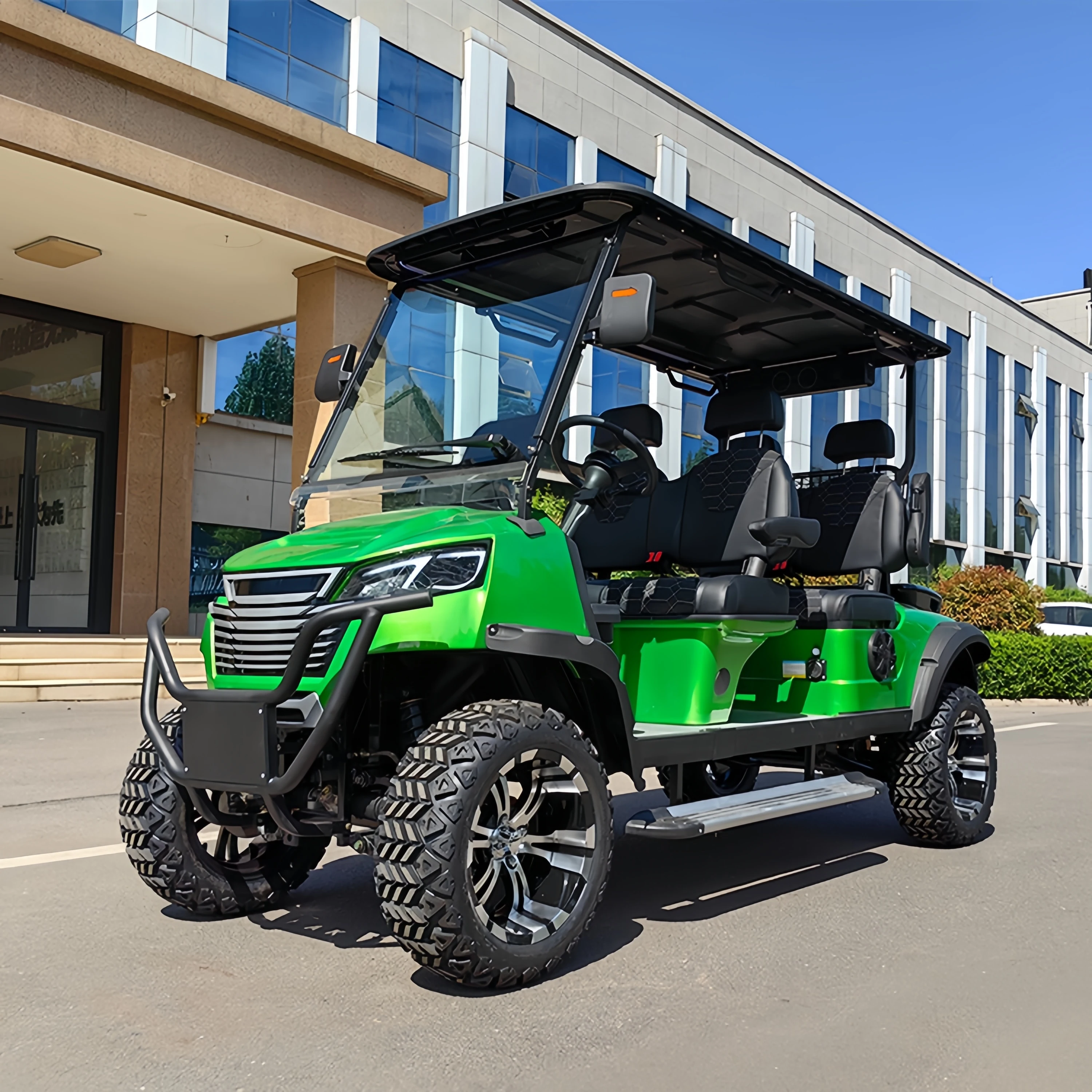 6 passage capacity Electric lifted golf carts for utility sightseeing club car