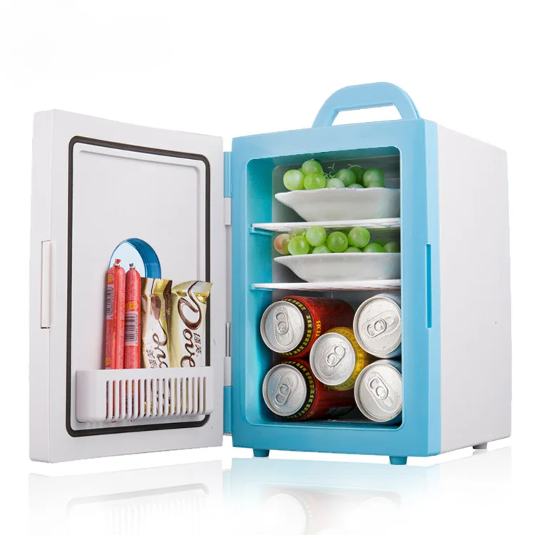 10L Car mounted household mini refrigerator student dormitory cosmetics facial mask fresh-keeping refrigerator