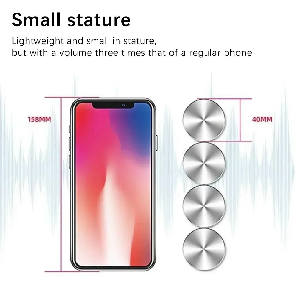 Description Picture 4 of itemBone Conduction Bluetooth Speaker Vibration Stereo Audio Digital TWS Wireless Smallest Speakers Dropshipping Mini Portable Metal