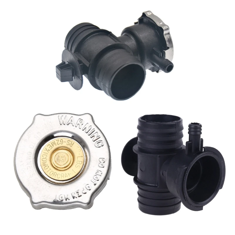 Silicone Hose Connector Coolant Radiator Tank Cap Sealing Four-way For Chrysler Dodge Jeep Grand Cherokee Sebring TJ Wrangler Ram