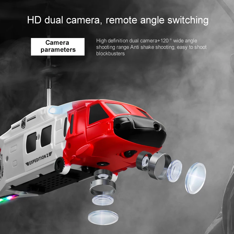 New KY205 RC Helicopter Drone HD Dual Camera Avoid Obstacle
