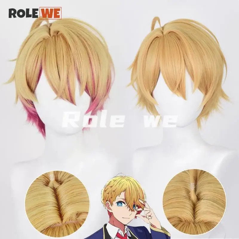 

2 Types Oshi No Ko Hoshino Akuamarin Cosplay Wig 32cm Short Wig Cosplay Anime Cosplay Wigs Heat Resistant Synthetic Wigs