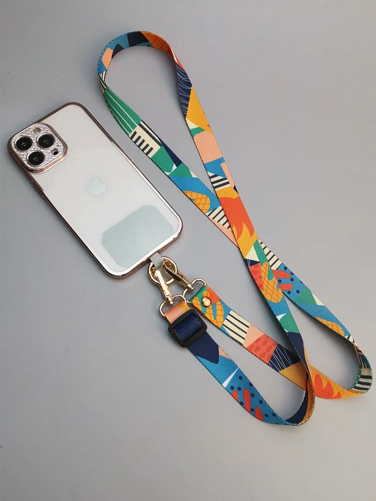 Painted-Crossbody-Cell-Phone-Lanyard-Hanging-Neck-Rope-Adjustable ...