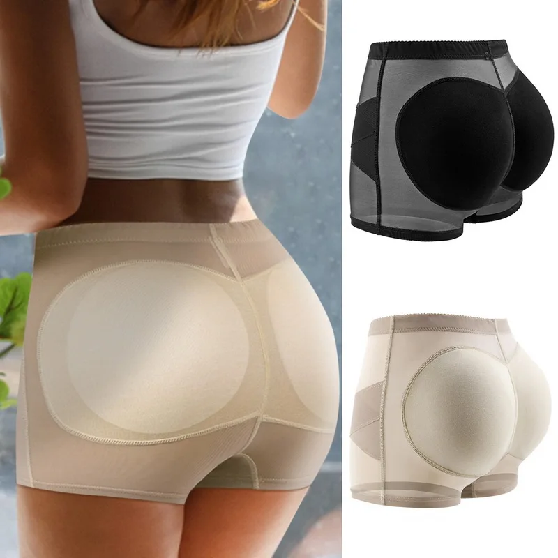 best shapewear for women Women Butt Lifter Control Panties with Pad Hip Enhancer Push Up Body Shaper Pant Underwear Butt Body Shaper Fake Butt BShapewear extreme tummy control shapewear