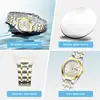 LIEBIG Luxury Stainless Steel Watches Men Fashion Watch Time Date Waterproof Quartz Wristwatch Clock For Male Women Reloj Hombre 4