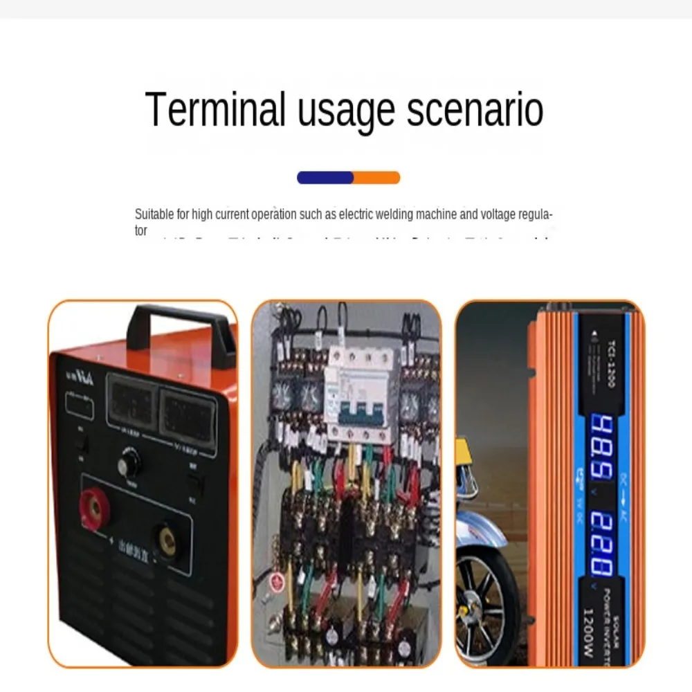 Welding Machine Welding Machine Inverter Pressure Regulator Post Connector Terminal Blocks Copper Posts Terminal Connector